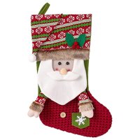 Ли Хб Чувајте Божиќни Орнаменти Лен Безлична Кукла Божиќни Подароци Божиќни Чорапи Торба За Подароци,Висечки Орнаменти, Б