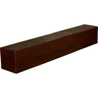 Ekena Millwork 4 H 4 D 84 W Rough Sawn Fau Wood Camply Mantel, Premium Hickory