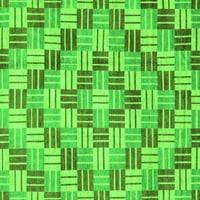 Ахгли Компанија Внатрешен Правоаголник Апстрактни Зелени Модерни Килими, 8' 12'