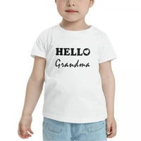 Здраво баба симпатични маички за деца за девојчиња за момчиња