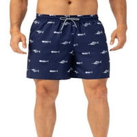 Авамо Менс Хавајски странични џебови летни шорцеви на плажа Еластична половината за слободно време дното