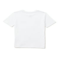Деца од garanimals Мали момчиња врежаа маица со краток ракав, големини 4-10