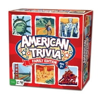 Американски Тривијални Семејство Издание Игра На Табла