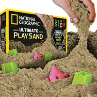 Национална Географска Игра Песок-фунти Песок Со Калапи За Замоци-Забавна Сензорна Активност На Песок