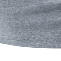 Педер Поло кошули за мажи Големи и високи маж со кратки ракави со кратки ракави од памучна маичка во класичен фит Греј, 2xl