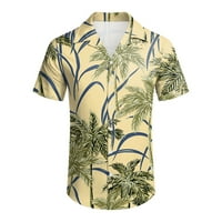 Кошули За Мажи Блузи Обични Кратки Ракави Пролет Лето Вратот 3д Печатени Кошули Мода Врвот Блуза Кошули